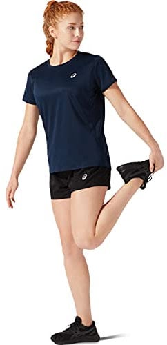 ASICS Damen Core 4In Short Laufbekleidung Laufshorts Performance Black - Schwarz XS