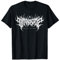 Juego de ropa | Brutal Slamming Death Metal Logo Blanco Camiseta