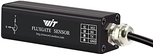 WitMotion HWT3100 Drei-Achsen-Elektronischer Kompass Geomagnetischer Sensor Magnetometer Heading Angle Fluxgate, dreidimensionale Weltraum-Magnetfeldgrößenmessung, RS485 Ausgang, 5 V