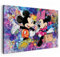 Artmazing | Mickey und Minnie Maus Bild | Mickey Maus Bild | Coole Wandbilder Wohnzimmer | Bild Minnie Maus | S-Art Bilder Mickey Maus Modern | Wandbild | Leinwand XXL | Minnie Maus Bilder Leinwand