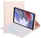 HLTOOP Keyboard Case for Samsung Galaxy Tab A7 Lite 8.7 Inch 2021 (SM-T220/T225), Magnetically Detachable Wireless Bluetooth Keyboard with Touchpad,Pink