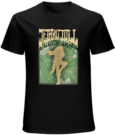 Jethro Tull Vintage Style Rock Mens T Shirt Black Size XXL