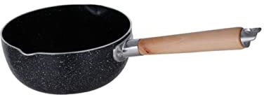 COLLBATH Bratpfanne Mit Holzgriff Antihaft-bratpfanne Für Omelette Pfanne Aus Steinmaterial Schnelle Wärmeleitung Multifunktional Einsetzbar