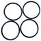 ORAMAI 06A129717D Saugrohrdichtung Motor 2.0 kompatibel mit VW Golf 4 5 Polo Touran Jetta Caddy 3 New Beetle Seat Ibiza 4 06A 129 717 D