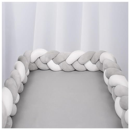 WXJHNYBS Tresses TorsadéEs Berceau pour Anti-Collision Contour De Lit pour La DéCoration De La PièCe,B-250cm