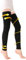 Lot de 2 bas de compression opaques pour cuisse avec support ferme 15-20 mmHg avec bande de silicone, manchons de compression sans pieds TOFLY pour traitement gonflement des varices, œdème. noir XXL