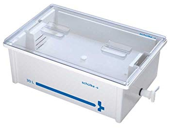 Schülke Wannen-System, Instrumentenwanne, Desinfektion, ohne Deckel, 30 Liter, weiß
