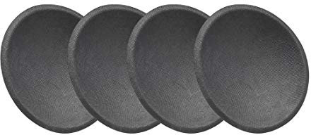 sourcing map Speaker Dust Cap 45mm/1.8 Diameter Subwoofer Paper Dome Coil Cover Caps 4 Pcs