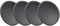sourcing map Speaker Dust Cap 45mm/1.8 Diameter Subwoofer Paper Dome Coil Cover Caps 4 Pcs