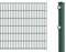 Arvotec Doppelstabmattenzaun als Grundset mit 10 Meter Länge - Zaunset komplett mit Matten, Pfosten und Montagematerial – Höhe & Farbe wählbar (10 m / 830 mm, Grün)
