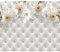 decomonkey - Papier Peint Panoramique Lis Fleurs 300x210 cm - Décoration murale moderne – Tapisserie décorative pour chambre salon - Fleurs lys nature texture fond