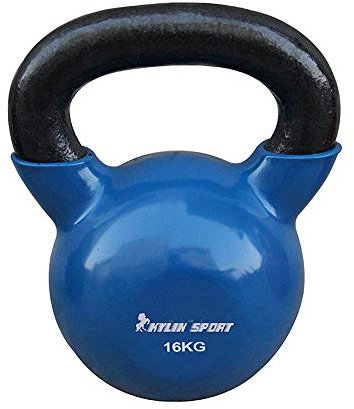 Kettlebells HUAHUA Farbige, Squat, Thin Arm Multifunktionsfitnessgeräte, Tropfen, Beständig, Gewicht: 4 Kg, 8 Kg, 12 Kg, 16 Kg (Size : 16kg)