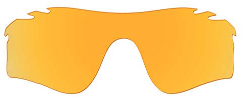 HKUCO Ersatz-Brillengläser für Oakley Radarlock Path Vented Sonnenbrille Transparentes Gelb