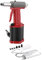 Air Pneumatic Riveter with Pistol Type Grip, Compressed Air Rivet Gun Blind Rivet Gun Kit with Oil Cooling and Flexible Connection Valve for Rivets 2.4 – 4.8 Mm