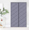Cozomiz Wärmeschutzvorhang Magnet Thermo Türvorhang Thermovorhang Verdunklungsgardine Wasserdicht Winddicht Geräuschisolierung Isolier Schutz Panel-Isolierung 110x230cm(B x H) Grau