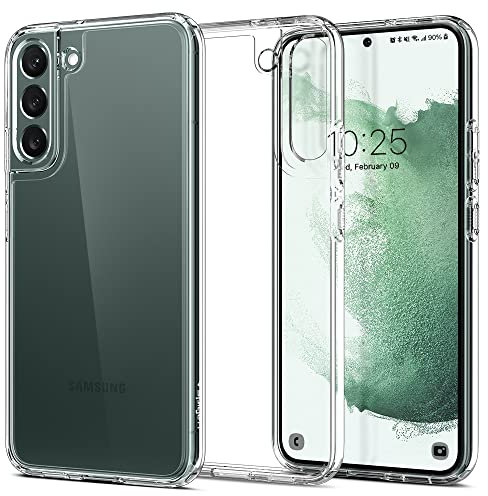 Spigen Ultra Hybrid Hülle Kompatibel mit Samsung Galaxy S22 -Crystal Clear