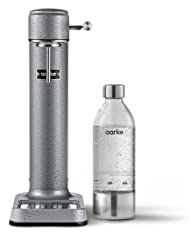 Aarke Carbonator 3, Wassersprudler aus Edelstahl mit Aarke Flasche, Hammertone Sonderedition