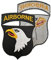 101. US-Airborne-Infanterie-Division (Patch/Aufnäher)