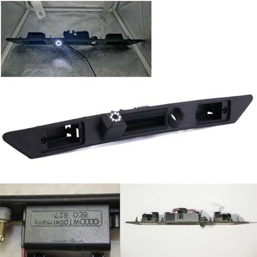 【8 LED Nachtsicht】Griffleiste Heckklappe Kofferraumgriff HD Rückfahrkamera für A4 S4 RS4 quattro 8E2 B6 8EC 8ED 8H7 8HE B7 B8 8K2 A4 Avant 8E5 A4 Cabrio Cabriolet Convertible 8H 8H7 8HE 8ED