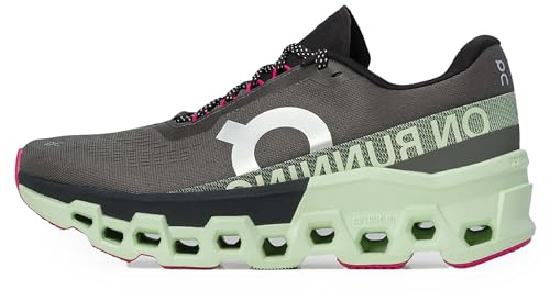 On Cloudmonster 2 Herren-Sneaker, Asphalt/Lima, 41 EU