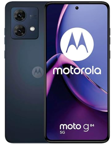 Motorola Smartphone Moto G84 6,55 256 GB 12 GB RAM Octa Core Qualcomm Snapdragon 695 5G Azul Midnight Blue