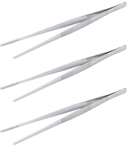 Alipis 3pcs Food Clips Steak Clamps BBQ Tong Fishbone Clip for Serving Food at Barbecue