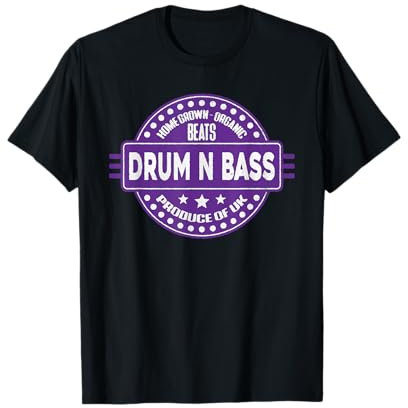 Drum N Bass DNB Shirt - The Retro Drum and Bass T-Shirt
