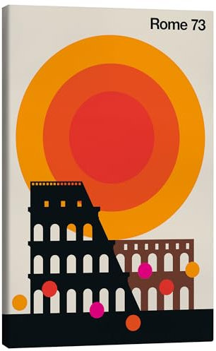 Posterlounge Rome 73 Leinwandbild