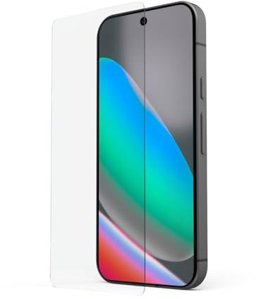 Hama Transparentes Schutzglas für Google Pixel 9/9 Pro, Montagehilfe