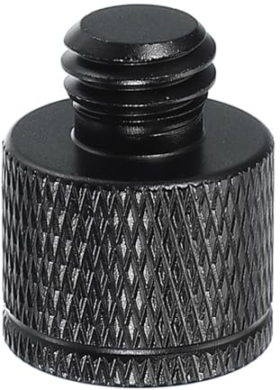 PATIKIL Tripod Screw Adapter M8 Female to 3/8 Male, Tripod Nut Connectors Camera Mount Screw Camera Double Head Converter for Microphone Holder Magic Arms Accessories