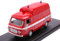 Modell in Maßstab, kompatibel mit FIAR 238 AMBULANZA POMPERI Dachhöhe 1970 1:43 RIO RI4700