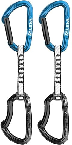 Salewa Dyneema Hot G3 Straight/Bent Express Set, Schwarz