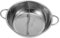 VALICLUD Olla de Hot Pot Dividida Inoxidable para Cocina Familiar Resistente y Compatible con Estufas de Gas Inducción