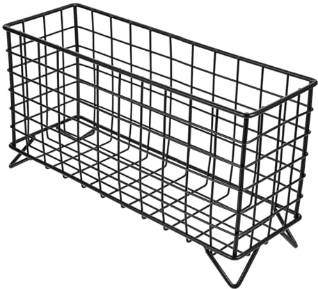 Heuraufe aus Eisen für Kaninchen mit Großem Fassungsvermögen | Hängendes Design, 27,5x15x9cm, Glatte Oberfläche ohne Grate, für Käfige im Innenbereich