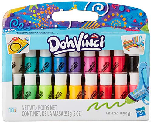 Play-Doh DohVinci Drawing Compound Set- 18 Pack
