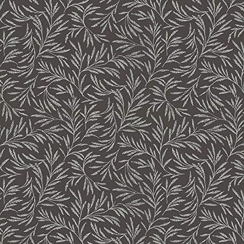 Papier peint palmier Papier peint feuille Papier peint plante Papier peint végétal Papier peint bureau Papier peint intissé Gris Anthracite 333265 | Large choix de papier peint