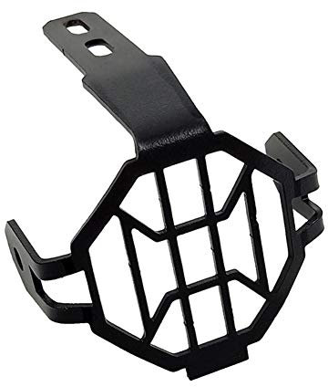 Nebelscheinwerfer Rahmen, Asudaro 2 Stücke Motorrad Nebelscheinwerfer Rahmen Grill Refit, Auto Gitter Frontstoßstange Nebelscheinwerfergrill Rahmenabdeckung für R 1200 GSA GS LC ADV F800GS,Schwarz