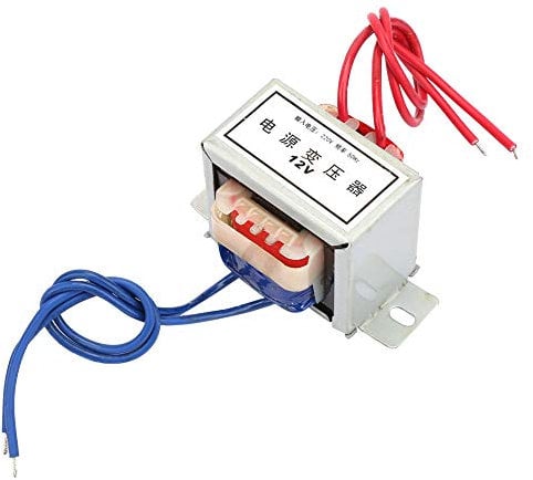 Alimentazione singola AC 12V Tensione di uscita 12W Ingresso 220V 50Hz Trasformatore di alimentazione singolo