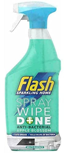 Spray, Wipe, Done. Apple Blossom sparkling home spray. 800ml