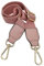 Verstellbarer Schultergurt Taschengurt Schulterriemen Umhängegurt für Schultertasche Tragetaschen und Handtaschen Breit 40mm -Streifen 75-135cm Pink