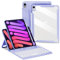 Custodia per Tastiera iPad Mini A17 Pro (2024)/Mini 6 (2021) 8,3 Pollici, Capsula Interna Magnetica con Rotazione a 360 Gradi, Tastiera Bluetooth Wireless Rimovibile, Smart Cover