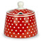 Nada Home Zuccheriera in Porcellana Isabelle Rose a Pois Shabby Chic Rotonda 5069