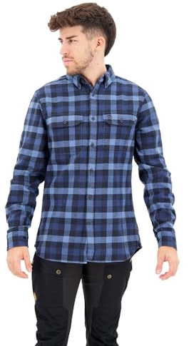 Fjällräven Herren Skog Shirt, Indigo Blue/Dark Navy, XS