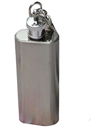 Petaca Business 2Oz Mini Hip de acero inoxidable Flagón de alcohol con llavero Petacas De Alcohol