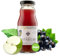 Gustonatura - 24pz Succo di Mela e Ribes Nero - del Trentino Alto-Adige - Senza Zucchero - Succhi di Frutta 100% BIO - Frutti Raccolti a Mano - 200ml