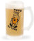 DEREGALOOS Jarra de Cerveza con frase divertida Jarra de Cristal Original para bebidas frías. Regalos día del Padre. Detalles originales. (Papá eres la caña)