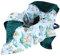 Babylux Baby EINSCHLAGDECKE 90 x 90 cm Einlage Babyschale Kinderwagen Buggy Decke Autoschale Autositz Minky Baumwolle 3-Punkt-Gurt Kleinkind Babydecke (123. Waldtiere)