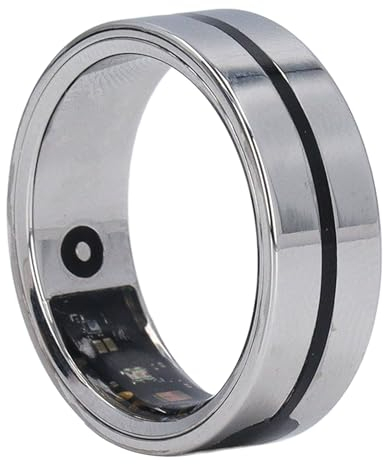 Smart Ring, Smart Ringe für Männer und Frauen, Gesundheits-Tracker-Ring, Körpertemperaturüberwachung, Schlaf-Fitness-Ring, 5–7 Tage Akkulaufzeit, Wasserdicht, Schlaf-Tracker mit