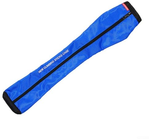 Wander-Tragetasche, leichte Trekkingstöcke, Aufbewahrungstasche, Wanderstöcke, Trekking, Aufbewahrungstasche, Oxford-Stoff-Tasche (blau)