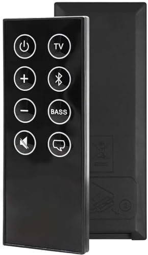 Ersatz-Fernbedienung für Bose TV-Lautsprecher und Solo Soundbar Serie II - kompatibel mit Bose Solo 5,10,15 Soundsystemen (Modelle 418775, 431974, 732522, 845194, 740928-1120, 838309-1100)